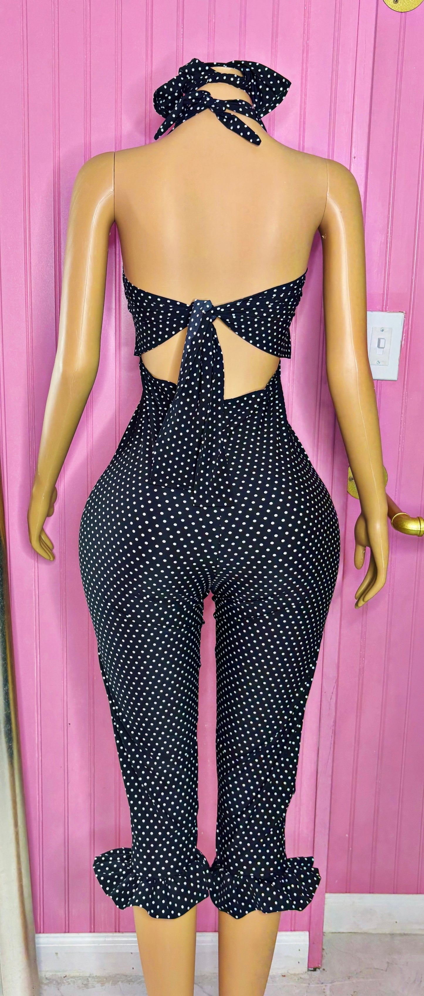 “Polka Crush” 2pc Set 🖤