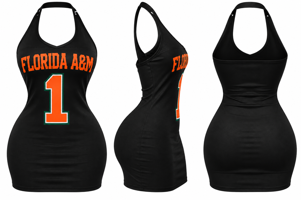 FAMU Halter Dress