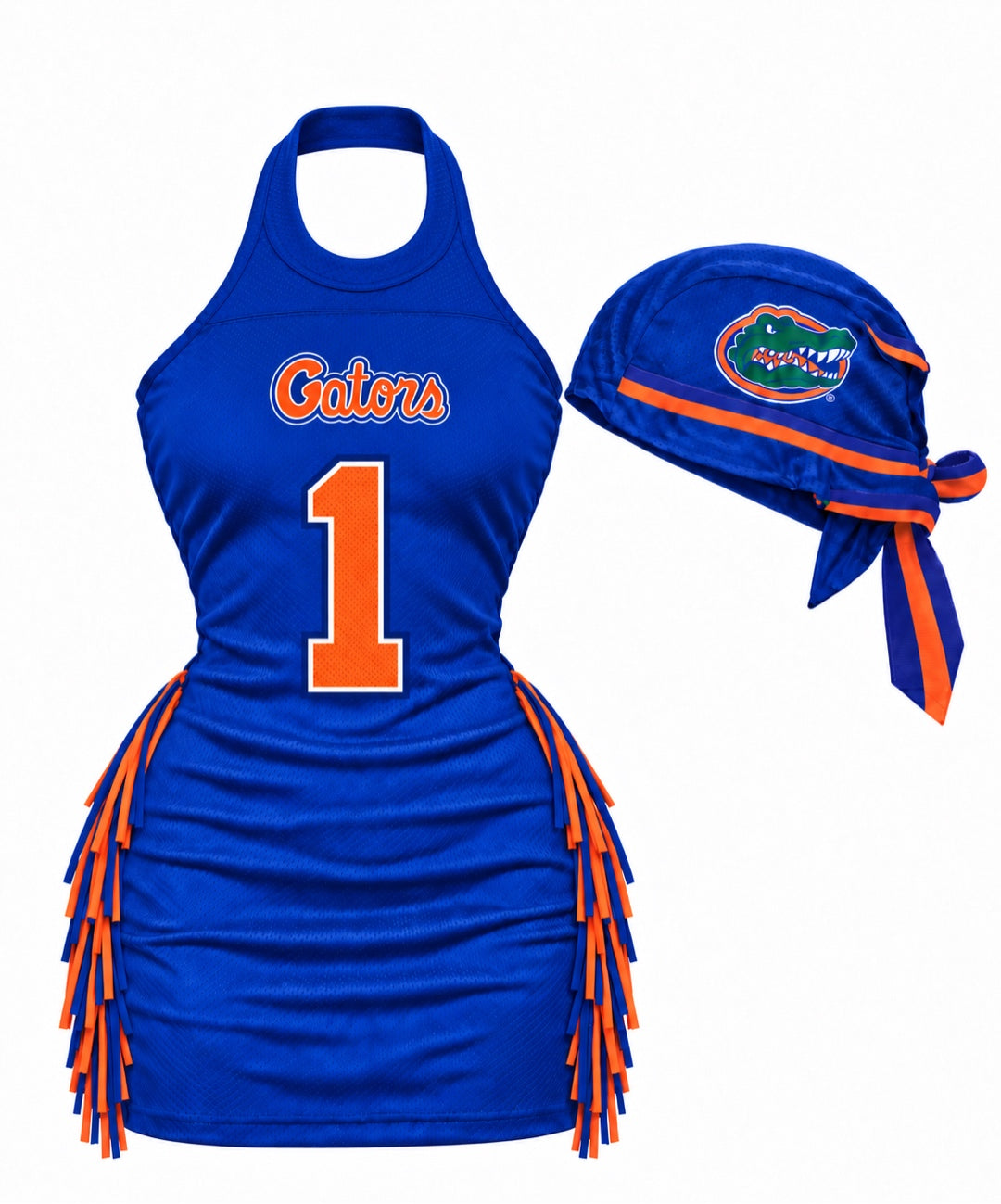 Custom Gator Dress/Hat